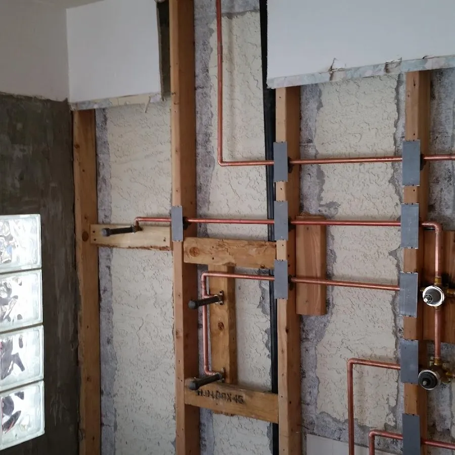 Copper pipe installation for Burst Pipe Repair in Kearney